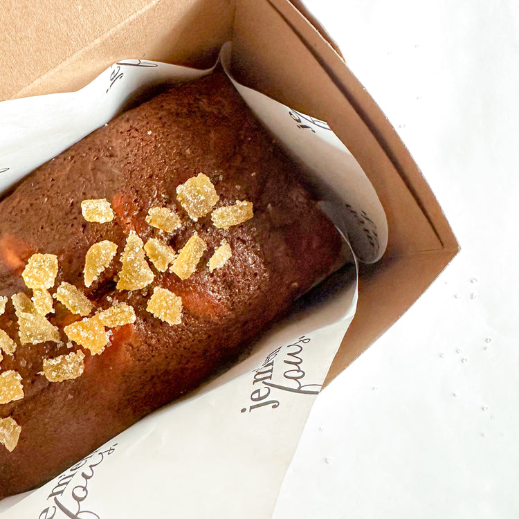 gingerbread swirl cake.
