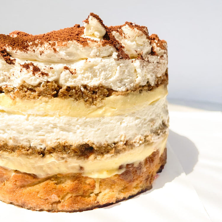basque tiramisu cheesecake