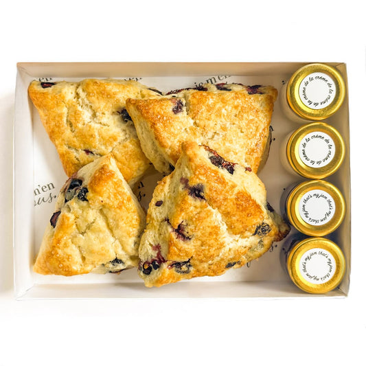 blueberry scone box.