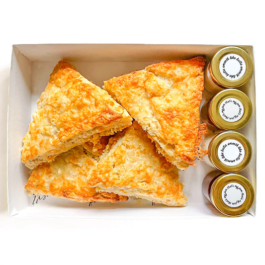cheddar scone box.