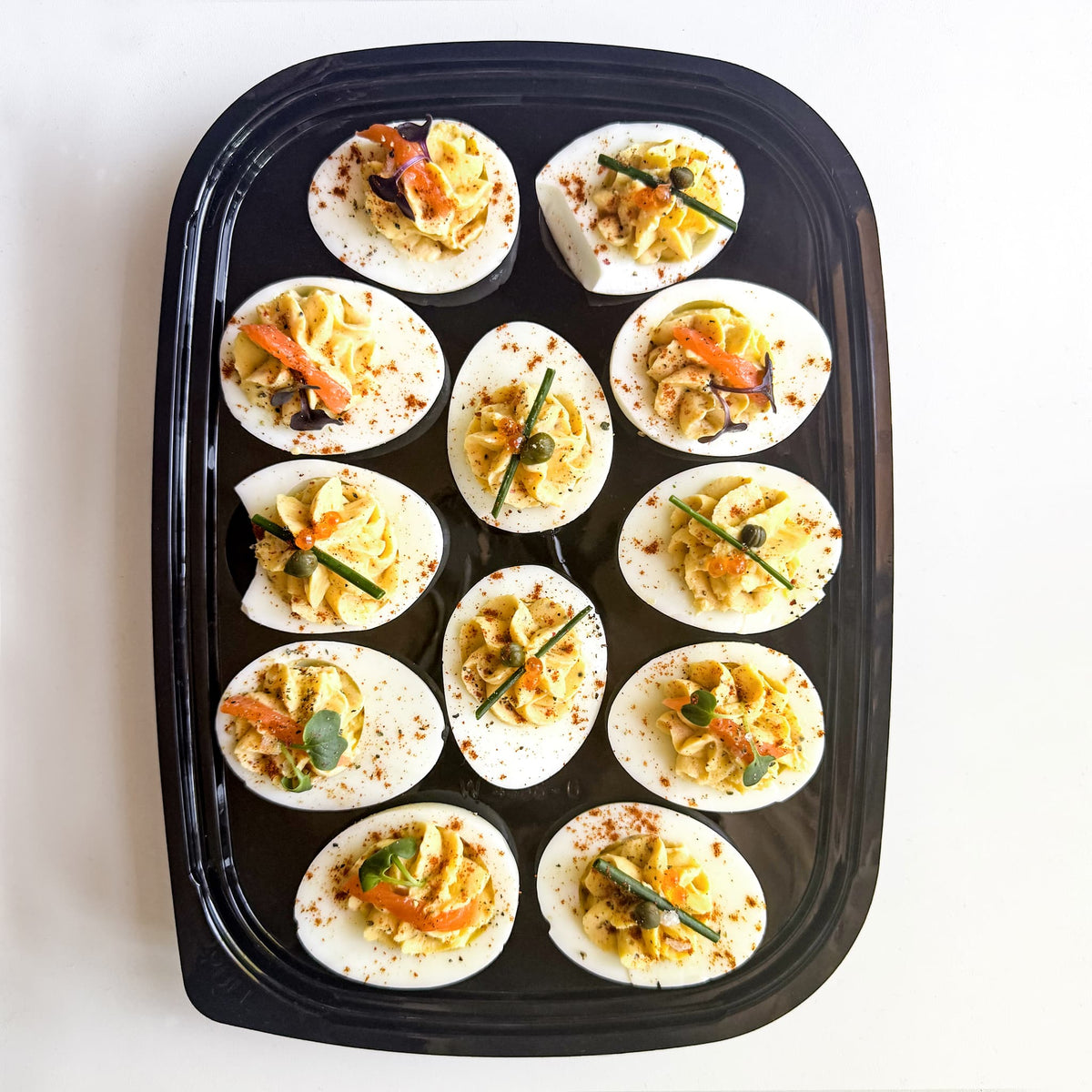 deviled egg platter.