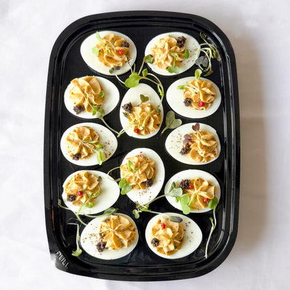 deviled egg platter.