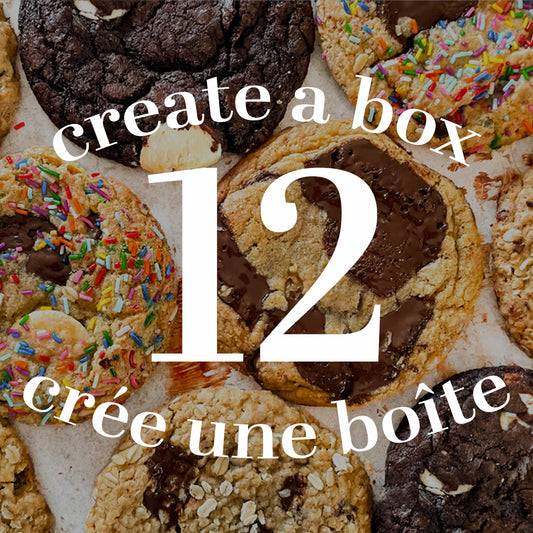 create your own cookie box | Je m'en fous Montréal.